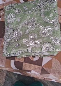 Green Sequin Fabric