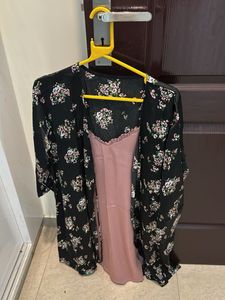 Silky Lace Trim Cami Top