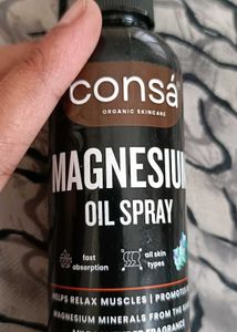 Magnesium Oil Spray For Muscle Relaxation