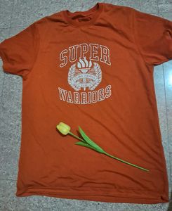 Orange Graphic Tee