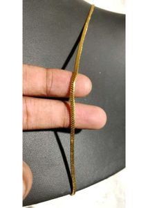 Gold Herringbone Chain