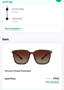 Unisex Sunglass