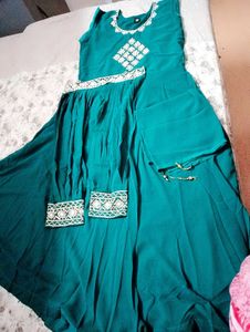 Ready To Wear Designer Green Dress