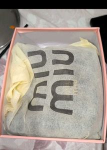 Miu-Miu Quilted Leather Handba