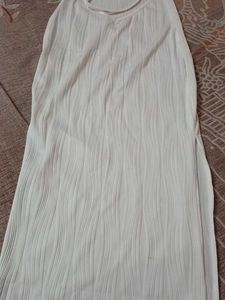 White Slip Dress