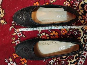 Black Casual Slip-on Shoes