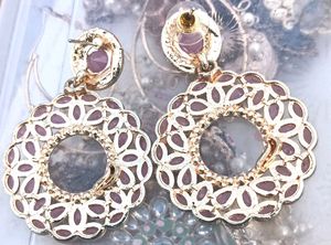 Pink Big Sized New Earrings