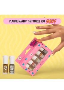 POPxo Vibin&#39; Mini Nail Kit - Glitter Polish