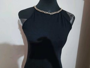 Black Bodycon Mini Dress Fully Stretchable