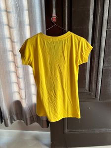 Yellow T-shirt (price Is Negotiable)