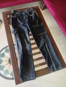 Cargo Denim Jeans