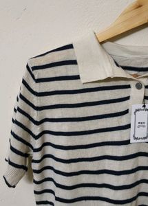 Trendy Stripe Top For Women