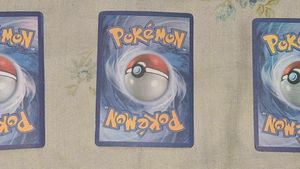Pokemon Card With One Rambo Car