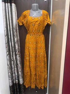 Festivies Ethenic Dress With Belt