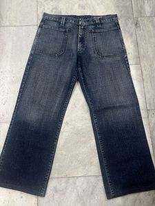 Wide Leg Denim Jeans