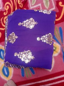 Heavy Embroidery Sequence Work Langha Choli