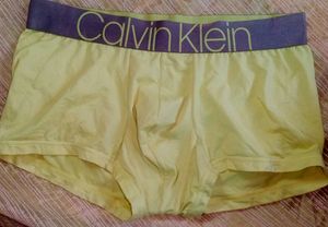 Orginal Calvin Klein Yellow Trunk -