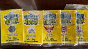 Cricket Attax Playing Cards