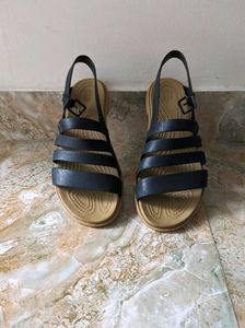 Black Strappy Sandals