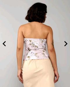 Floral Tube Top &amp; Mini Skirt