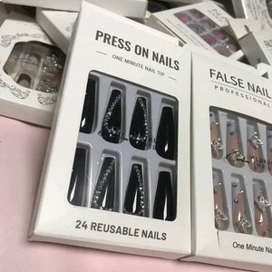 Starry Night Press-On Nails