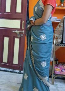 Designer Work Party Wear Saree