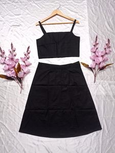 Black Cotton Co-ord set