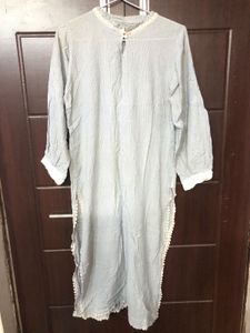 Striped Cotton Kurta