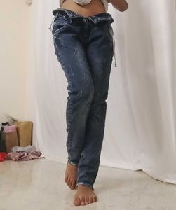 High Waist Denim Jeans