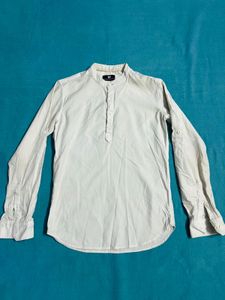 White Casual Shirt ,size:S Or 38