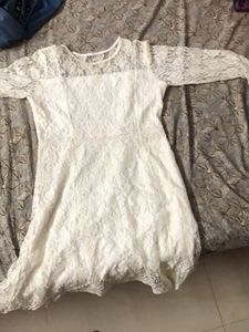 White Lace Dress (princess WhiteSwan)