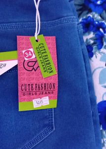 Branded New Straight Fit Jeans For Women