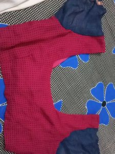 Paisley &amp; Leaf Embroidered Saree