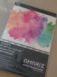 Water colour paper ( Spiral Book )