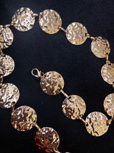 Gold Coin Chain Belt