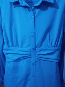 Tokyo Talkies Women Shirt Blue Dress