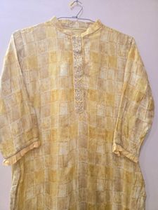 Muslin Kurta With Dupatta