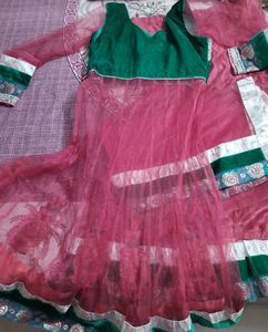 Kurti Lehenga Dupatta Set