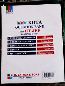 Kota Question Bank, Physical Chemistry, IIT-Jee