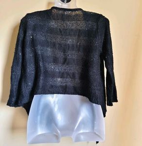 BOGO🎁Buy One Get 1 Free🎁Black Cardigan Size M/L