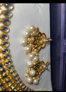Stunning Kundan Necklace Set
