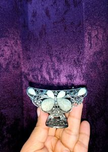 Mettalic Beaded Clutcher