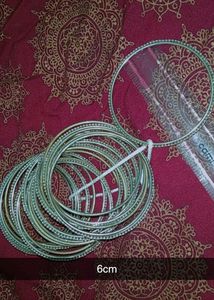 Ethnic Traditional Silver Plated Classic Bangles