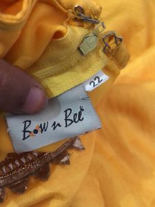 yellow dress for baby girl
