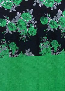 Floral Print Saree