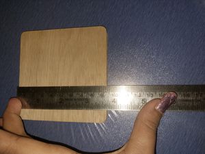 8 MDF WOOD Cutting FOR RESIN.