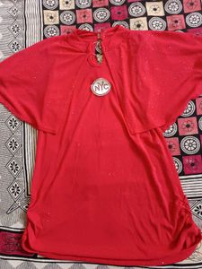 Red NYC Top