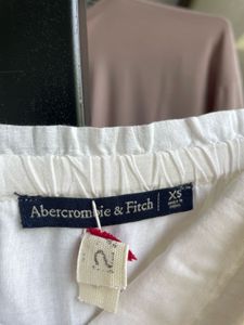 White Embroidered Sundress With Dry Clean Tag