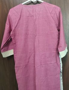Onion Peel Colour Elegant Kurtha