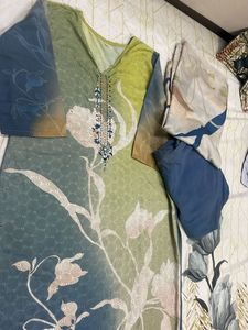 Elegant Chicken Cotton Lining Kurta Set